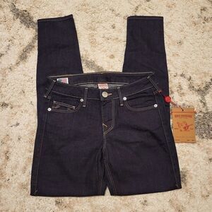 NWT True Religion Halle Lonestar Skinny Jeans